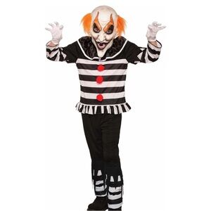Evil Scary Clown Child’s Halloween Costume